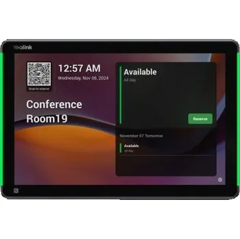 Tablet Yealink RoomPanel Plus E2 25,6 cm (10.1") 1280 x 800 px LCD 802.11a, 802.11b, 802.11g, Wi-Fi 4 (802.11n), Wi-Fi 5 (802.11ac) Šedá Bluetooth