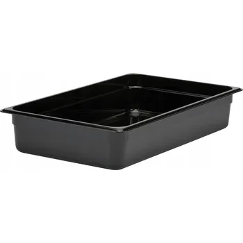 Termobox GASTRONOMICKÁ NÁDOBA GN 1/1 100 MM ČERNÁ POLYKARBONÁTOVÁ CAMBRO 14CW110