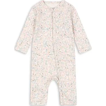 Dětský bavlněný overal Fanga Fontana FIO ONESIE OCS FA100037 béžová 08X, vel. 68