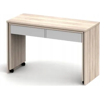 Psací stůl Obdélníkový psací stůl Kondela 120 x 50 x 75 cm, dub sonoma světlý