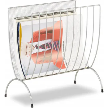 Obraz Stojan na noviny a časopisy, kovový drátěný