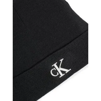 Čepice Čepice Calvin Klein Monogram Embro Beanie K50K512145 Šedá OS