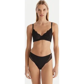 Podprsenka Ysabel Mora Podprsenka s kosticemi 10776 Černá 70B