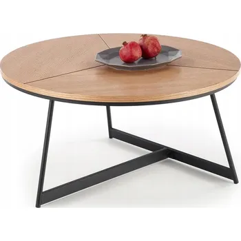 Konferenční stolek Konferenční stolek KARIDA 80 Dub Přírodní Černý Halmar