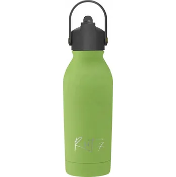Termoska Termoska s brčkem, kovová, na nápoje, Avocado Green, 350 ml