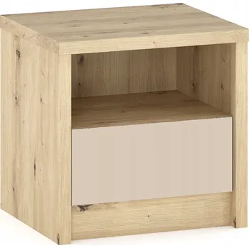 Noční stolek Noční stolek (2 ks) Daicos N - dub artisan / champagne