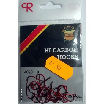 Rybářský háček Byron háčky HI-Carbon Hooks 4090 vel.10/25ks