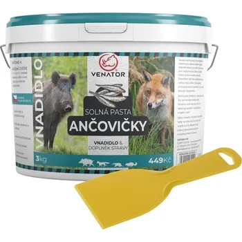 Návnadová pasta Venator vnadidlo Solná pasta Ančovička 3kg