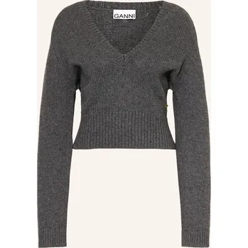 Dámský svetr Ganni Dámský Svetr, tmavě šedá, 34