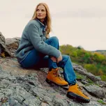 Vasky Monty Caramel - Dámské kožené pohorky / turistické boty hnědé | česká výroba ze Zlína 38 EU