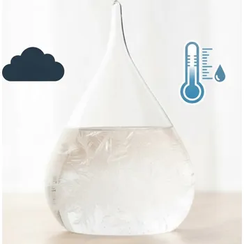 Obraz CHEMICKÝ BAROMETR BOUŘKOVÝ SKLENICE FITZROYA STORM GLASS DÁREK