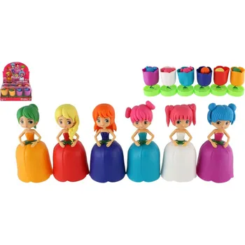 Panenka květinová víla plast 12cm pevné tělo mix druhů v blistru