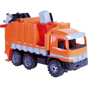 autíčko Mercedes popelářské auto plast 64cm v krabici 68x34x27,5cm