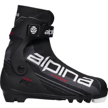 Běžkařské boty Obuv na běžky Alpina F Combi JR Blk/wht/red 41 21/22