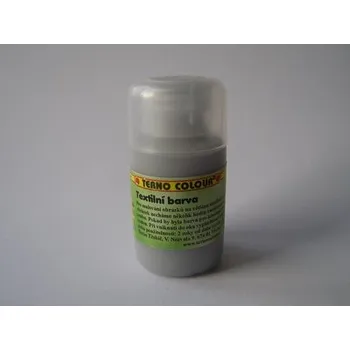 Výtvarná barva Barva na textil 20 g - odstín č.54 - šedivá bílá