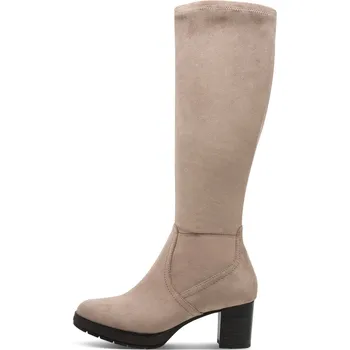 Dámské kozačky JANA SHOES NĚMECKO Boty Jana 565 béžové dámské kozačky Velikost: 37