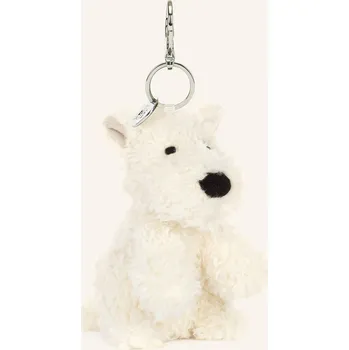 Jellycat Přívěsek Na Klíče A Na Tašku Munro Scottie Dog, krémová