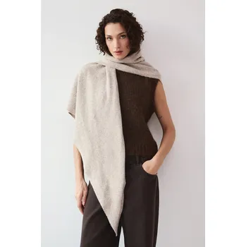 Šála Šátek z vlněné směsi Medicine RW25-SAD710 béžová 08M, vel. ONE SIZE