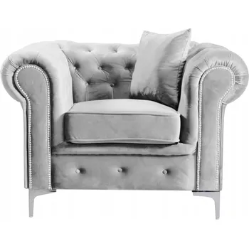 Křeslo Tradiční křeslo Kondela šedé