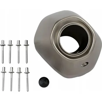 Výfuk pro motocykl Koncovka tlumiče výfuku Akrapovic Carbon Fiber End Cap - Náhradní díl tlumiče