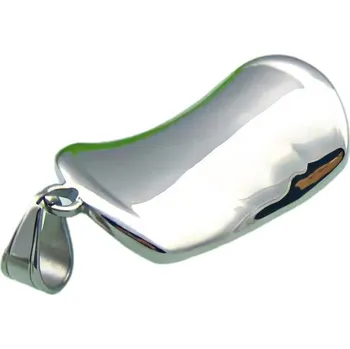 Přívěsek Přívěsek v moderním designu s lesklým povrchem, rozměry 36x25 mm, hmotnost 20 g.