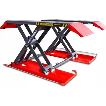 Hever Nůžkový zvedák ROOKS OKG-3 s nízkým zdvihem HEVER 3000 kg, mobilní, 230 V