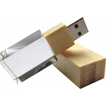 USB flash disk USB flash disk TimeForWood Crystal Soul 16 GB USB 3.0 žlutý