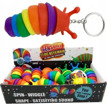 SENZOROVÝ ŠNEK SENZOROVÝ HLEMÝŽĎ PŘÍVĚSEK NA KLÍČE