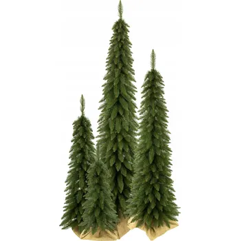 Vánoční stromek Umělý vánoční stromeček SLIM smrk Tatranský zelený 75 cm