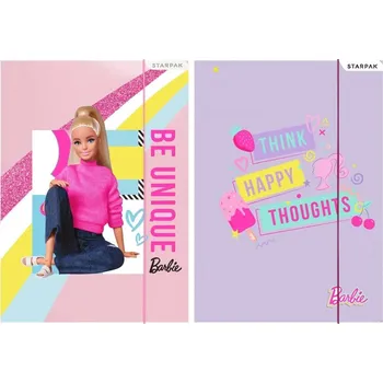 Desky s gumou A4 STARPAK Barbie 472806