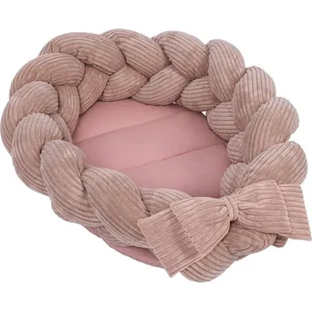 Hnízdečko pro miminko Růžové hnízdečko pro miminko 47x70 cm – Meowbaby ID_1822060