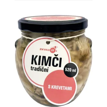 konzervovaná zelenina ZKVAS.IT Kimči s krevetami 520ml