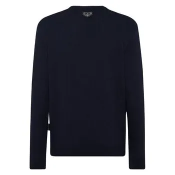 Pánská košile PHILIPP PLEIN S dlouhým rukávem 22873 Tmavomodrá Regular Fit XL