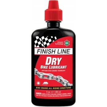 Cyklistické mazivo Olej na řetěz Finish Line Dry Bike Lubricant 120 ml