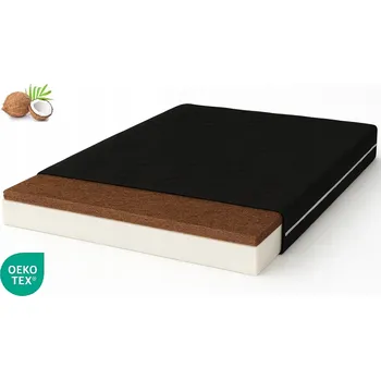Matrace Pěnová Matrace 120x195 Kokos ČERNÁ pěna s kokosem H3 H4 Antialergická