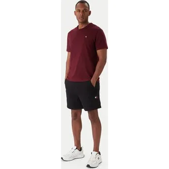 Pánské kraťasy Tommy Jeans Sportovní kraťasy Badge DM0DM18479 Černá Regular Fit L