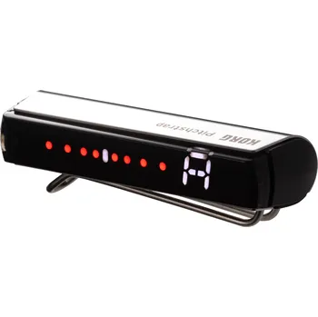 Příslušenství k hudebnímu nástroji Korg KORG Pitchstrap Silver kytarová ladička na řemen