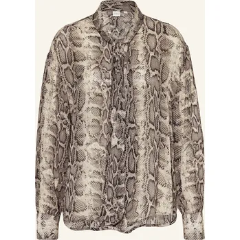 Dámská halenka 1863 By Eterna Dámská Halenka S Vázačkou, černošedá / černá, 44