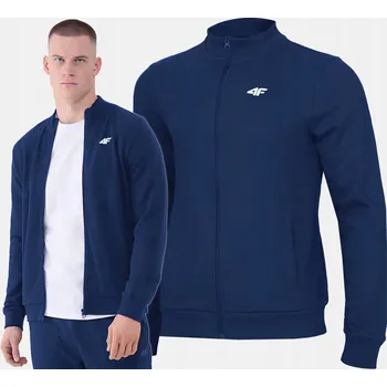 Pánská mikina 4F PÁNSKÁ MIKINA BEZ KAPUCE BOMBER BEZ BASEBALLOVÁ MIKINA SE ZIPEM 4F M2631
