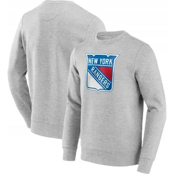 Pánská mikina Pánská mikina New York Rangers NHL Primary Logo Graphic Crew Sweatshirt - V