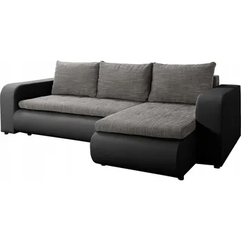 Sedací souprava Rohová Sedací Souprava Kondela látka černá