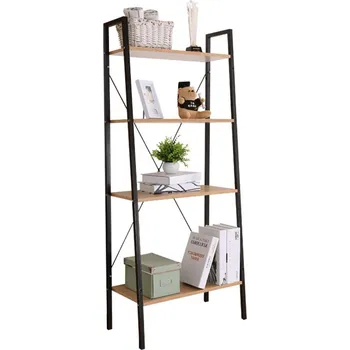 regál Regál Kondela 60 cm x 149 cm x 35 cm černý, dub