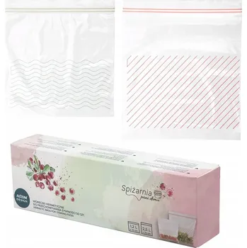 Dóza na potraviny Sáčkové svačinové pytlíky na potraviny Altom Design 2,5/1,2 l 50 kusů