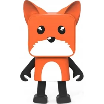 Bluetooth reproduktor Přenosný reproduktor MOB Dancing Animals - Liška oranžová 3 W