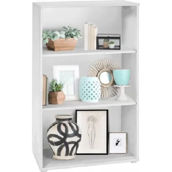 Knihovna Regál Kondela 60 cm x 108,7 cm x 30 cm, bílý