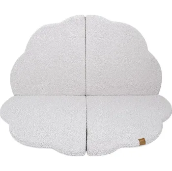 Hrací deka Bílá dětská hrací podložka 160x160 cm – Meowbaby ID_1821834