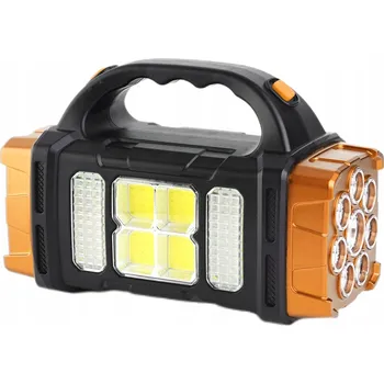 Svítilna Přenosná LED LAMPA SVÍTILNA 50 lumenů nabíjení USB a solární IP44