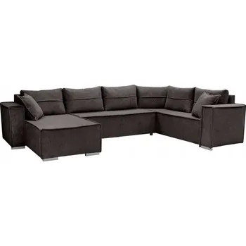 Sedací souprava Rohová Sedací Souprava Kondela hnědá