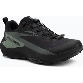 Pánská běžecká obuv Pánské běžecké boty Salomon Genesis GTX black/agave green/urban chic