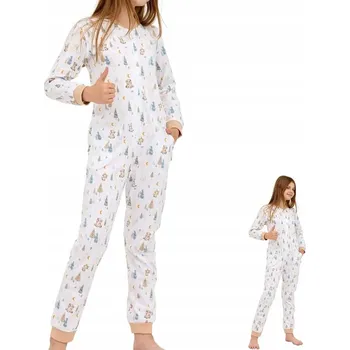 Dívčí pyžamo Cornette 955/194 Fox 2 bílá 158/164